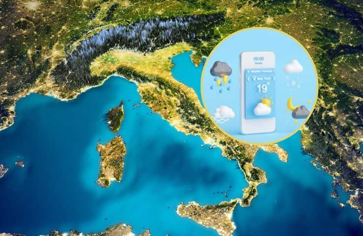 Previsioni meteo sull'Italia