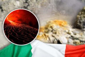vulcano pericoloso in italia
